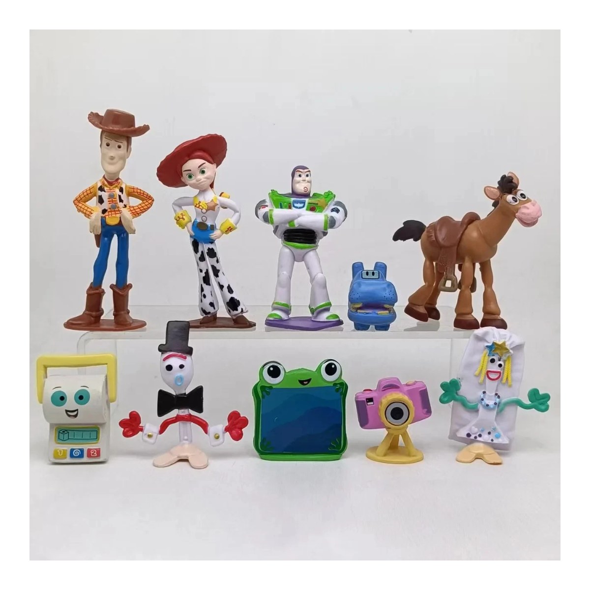 Toy Story 5 Figure Set – Jessie, Woody, Buzz Lightyear, Forky (10 Pcs)